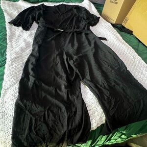 Bloomchic Heart Belt Jumpsuit